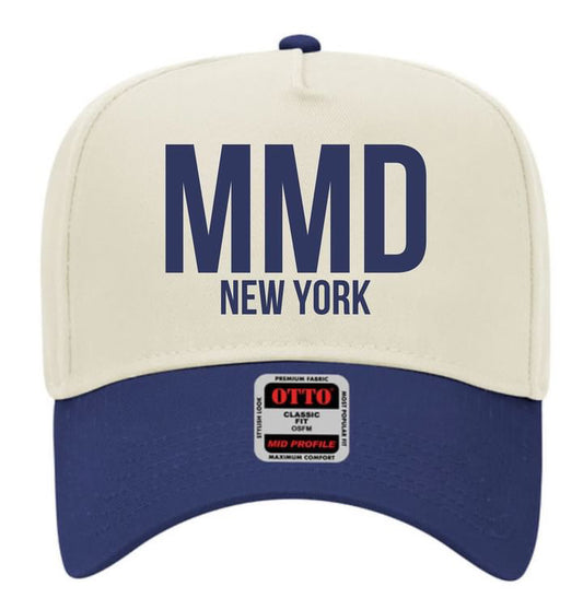 Madeline Marie Dresses Cobalt & Cream Trucker Hat