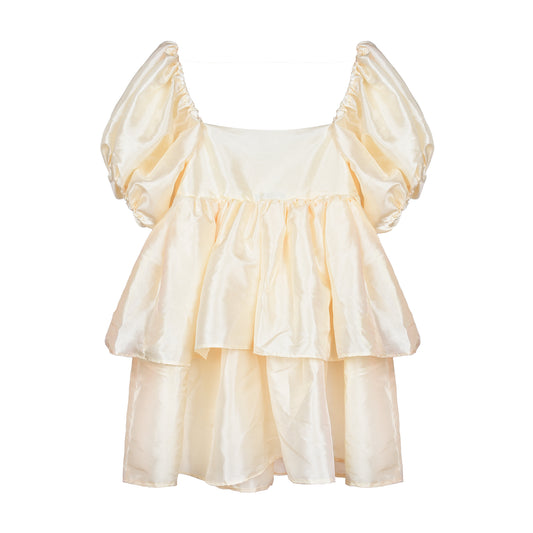 Birthday Suit Creme Taffeta