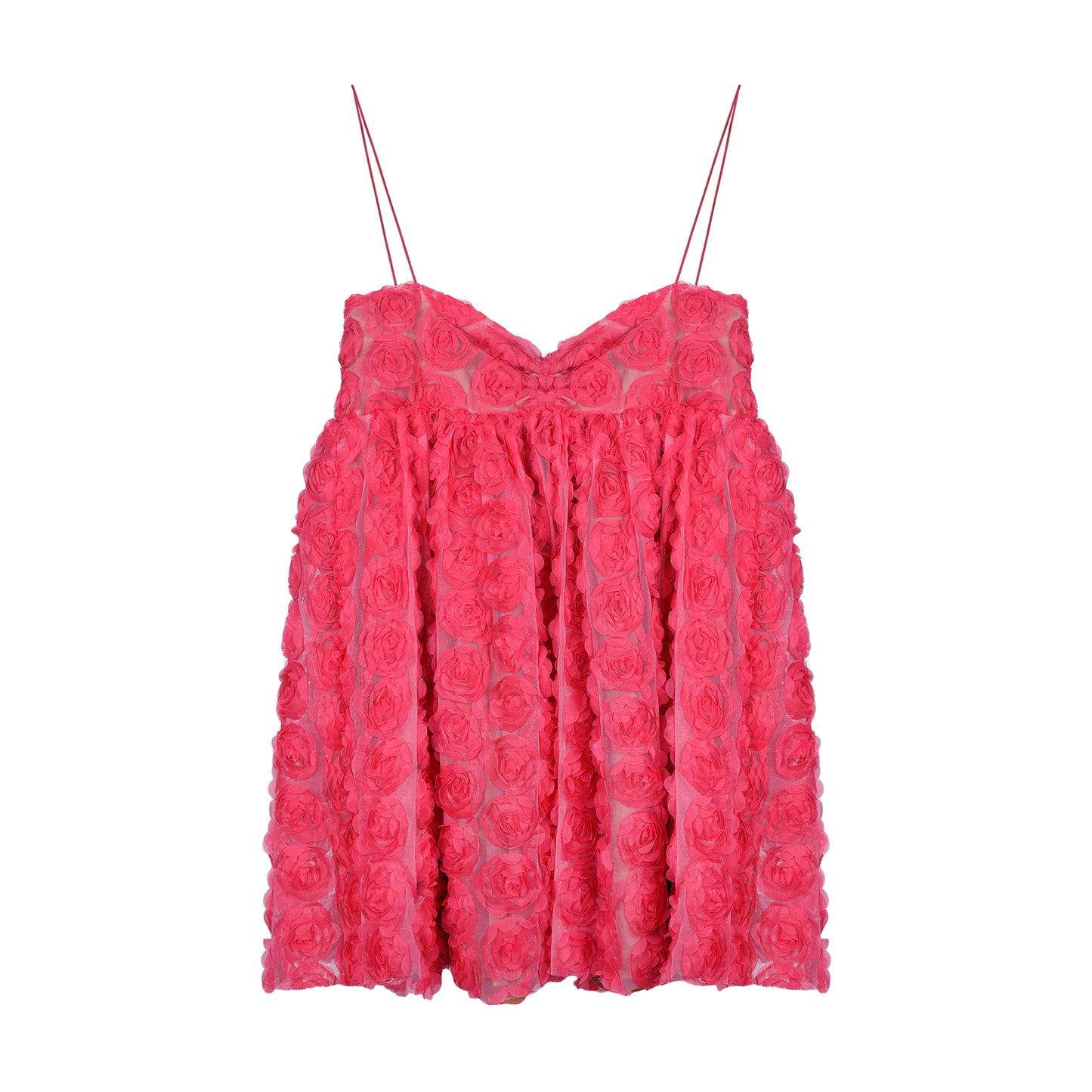 Mini Rosette Floral Dress