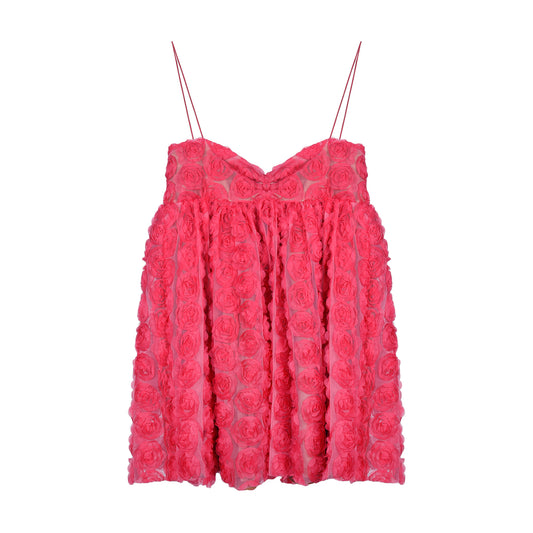 Mini Rosette Floral Dress
