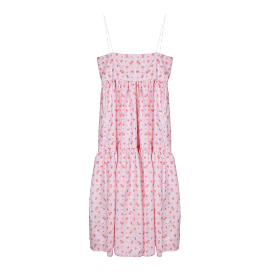 East Village Pink Pearly Floral