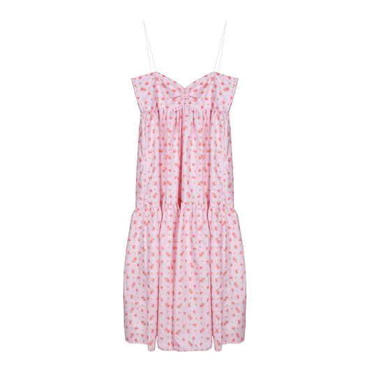 East Village Pink Pearly Floral