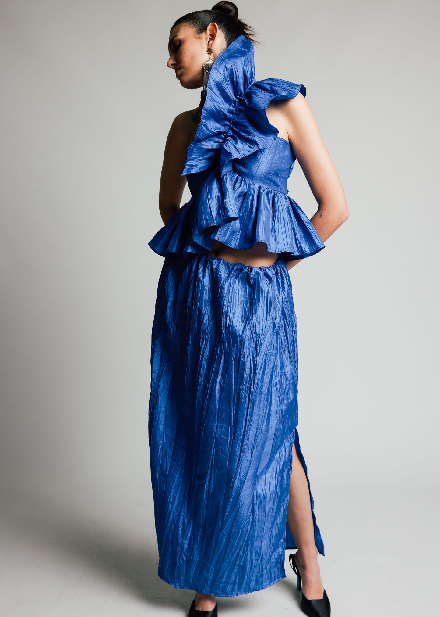 Juliette Gown Matching Blouse and Long Skirt