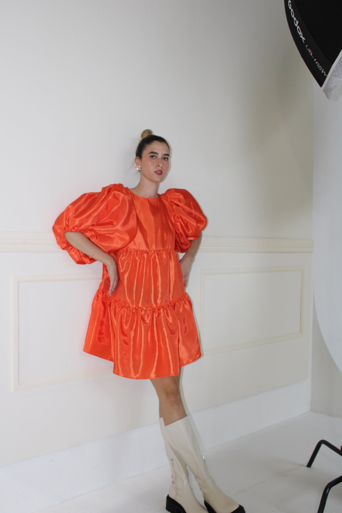Kels Aperol Orange Taffeta