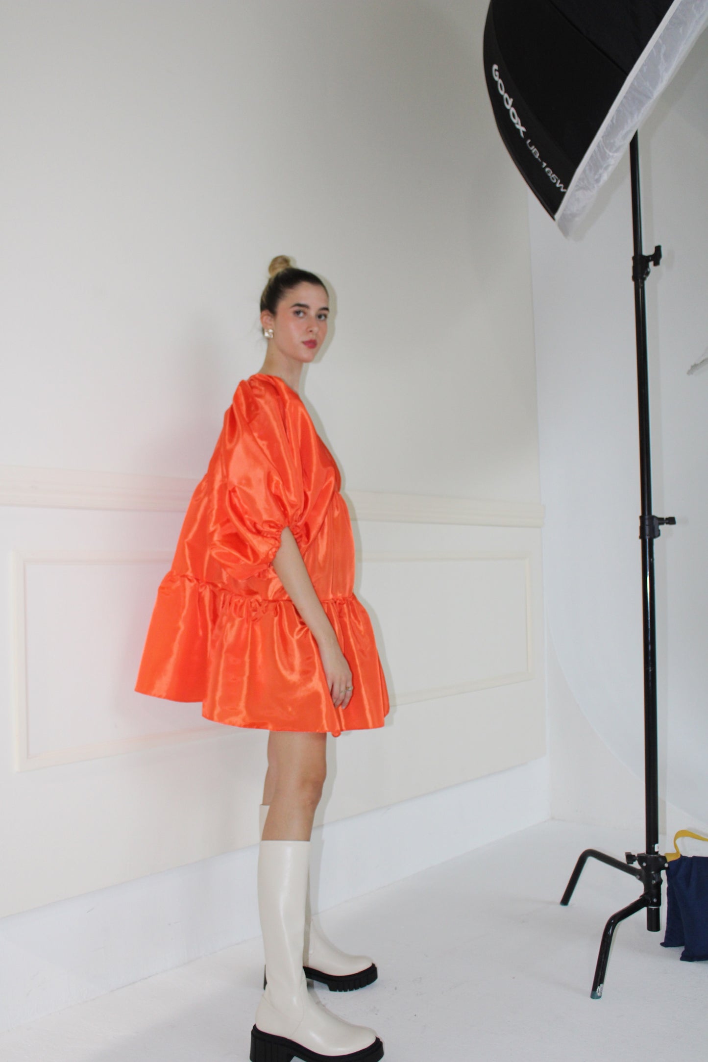Kels Aperol Orange Taffeta
