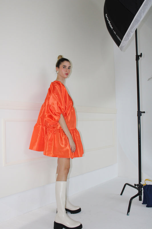 Kels Aperol Orange Taffeta