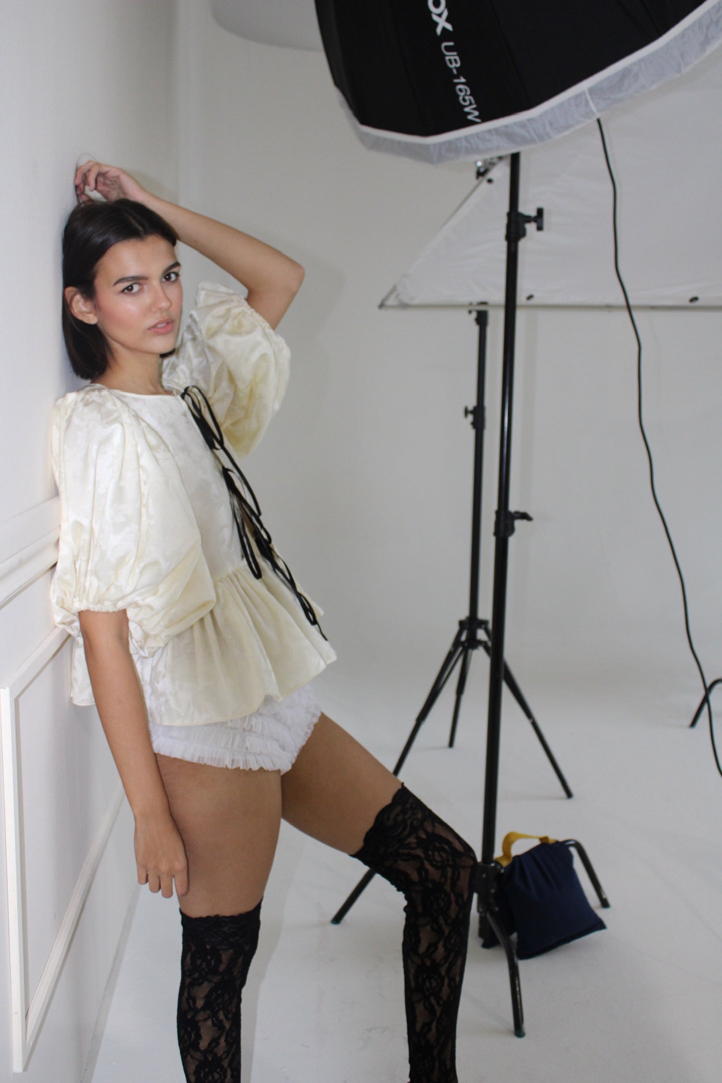 Kels Blouse In Vintage Creme