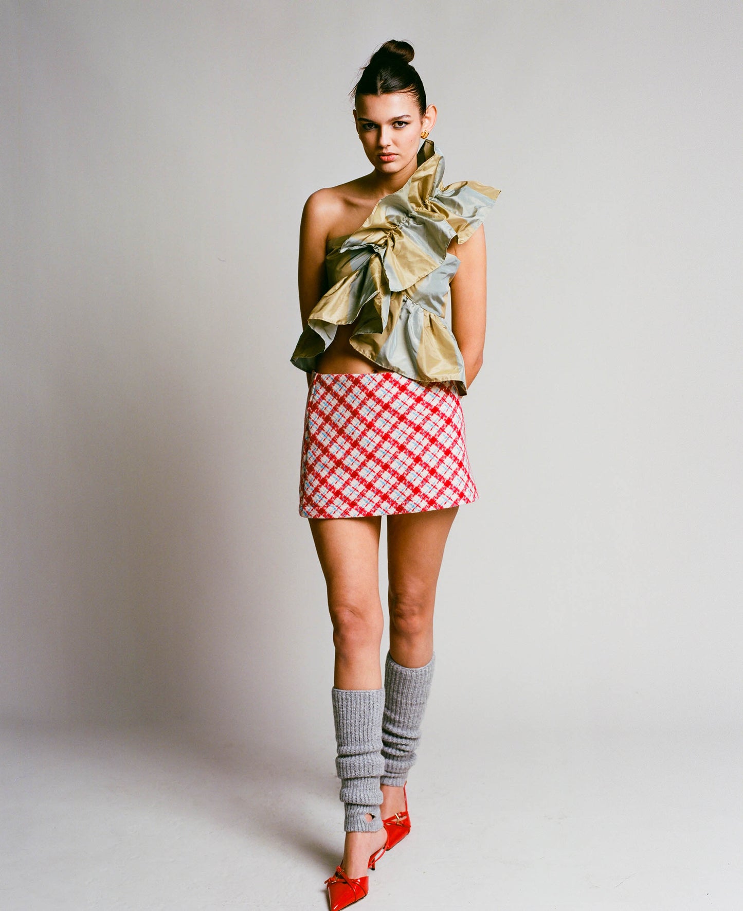 Juliette Blouse Striped Vintage Linens