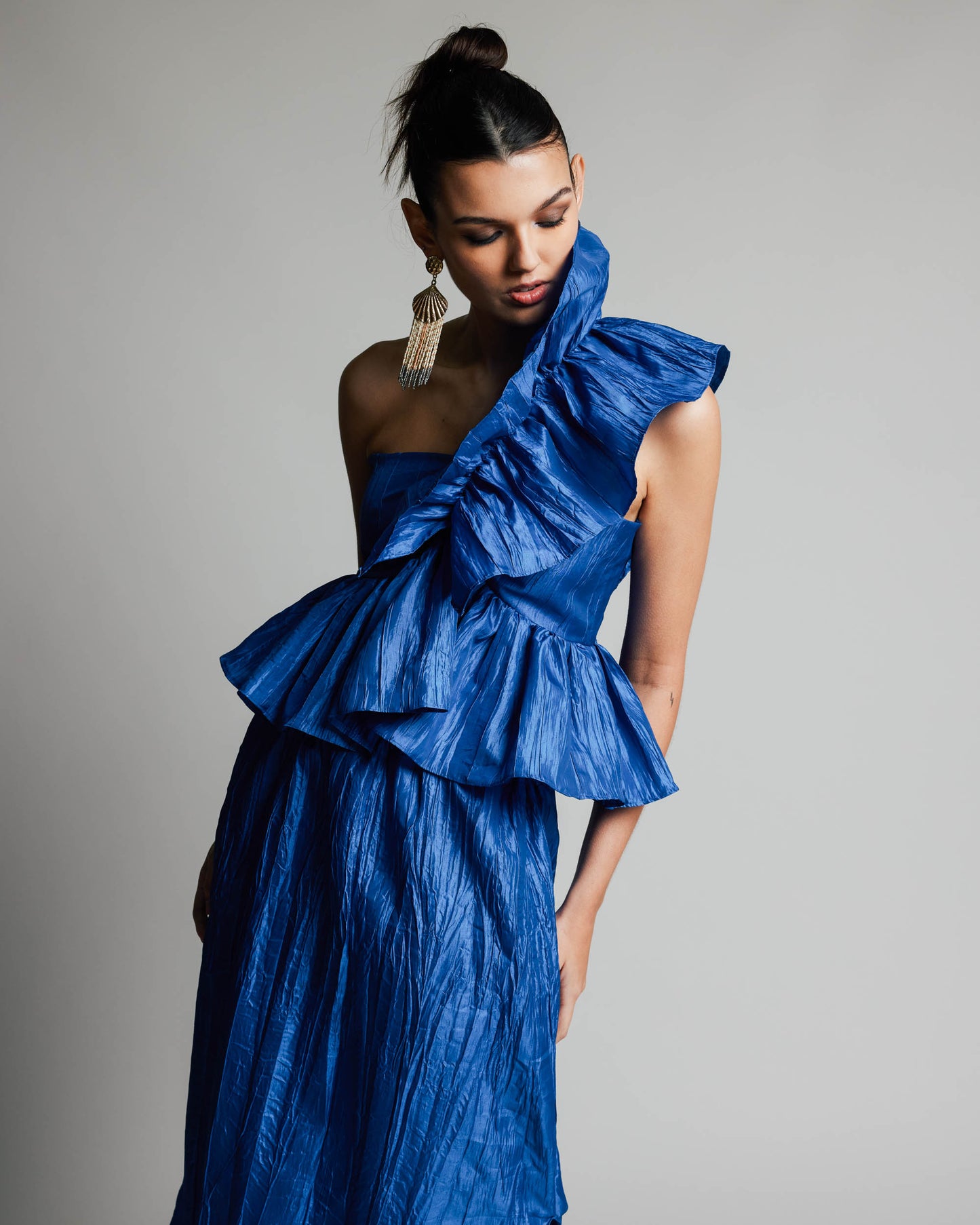 Juliette Gown Matching Blouse and Long Skirt