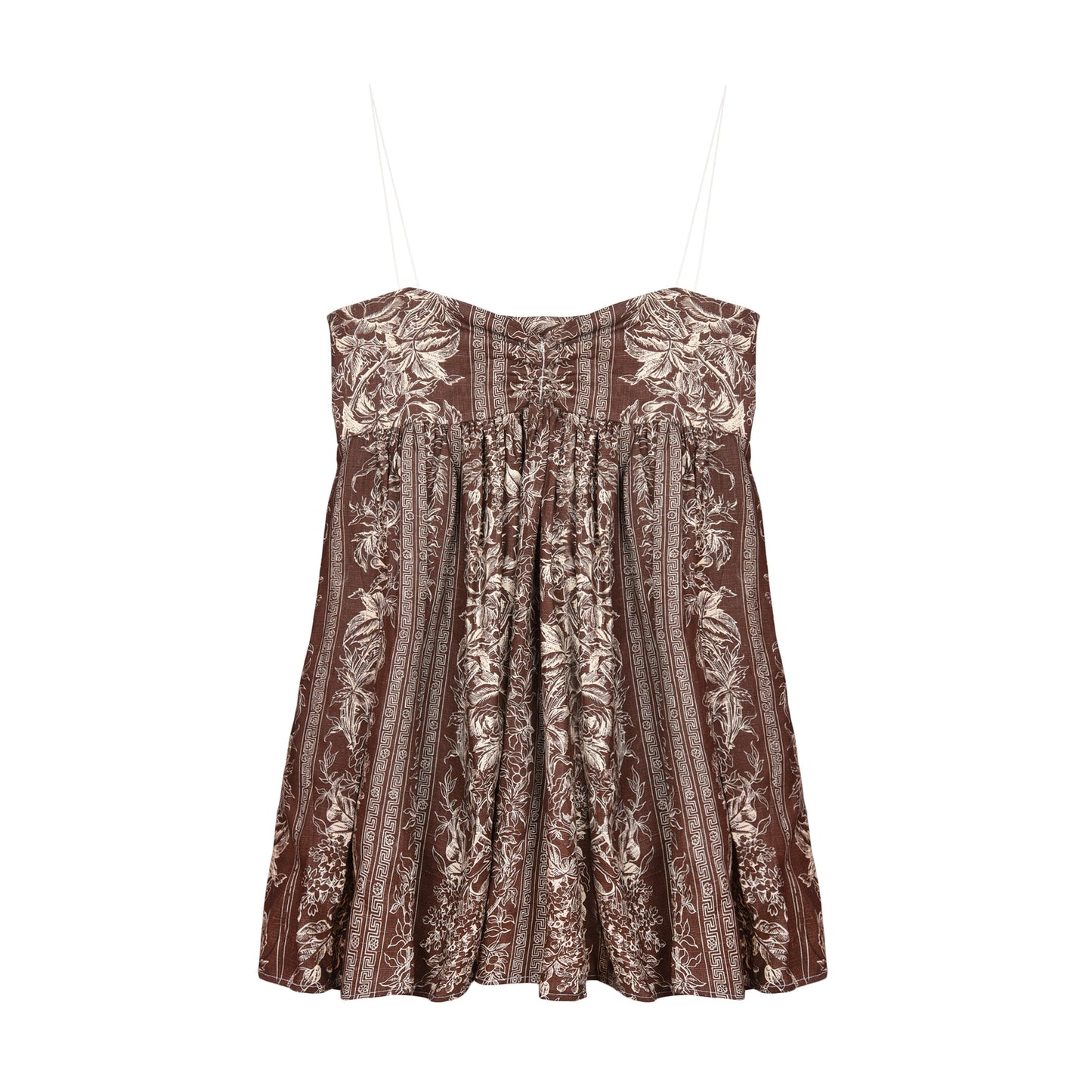 Mini Resort Linen Cream & Brown