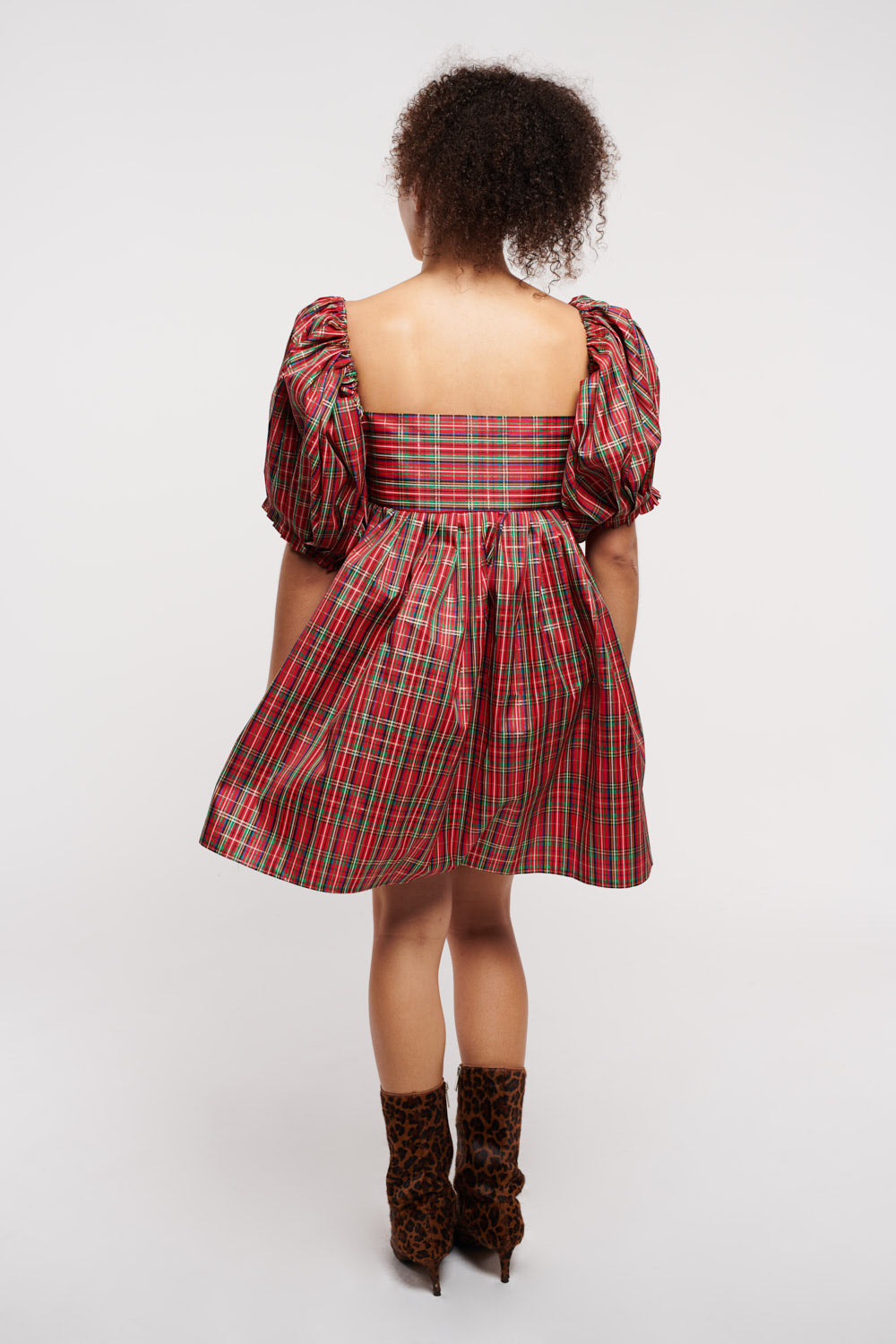 Roxy Tartan Plaid Taffeta