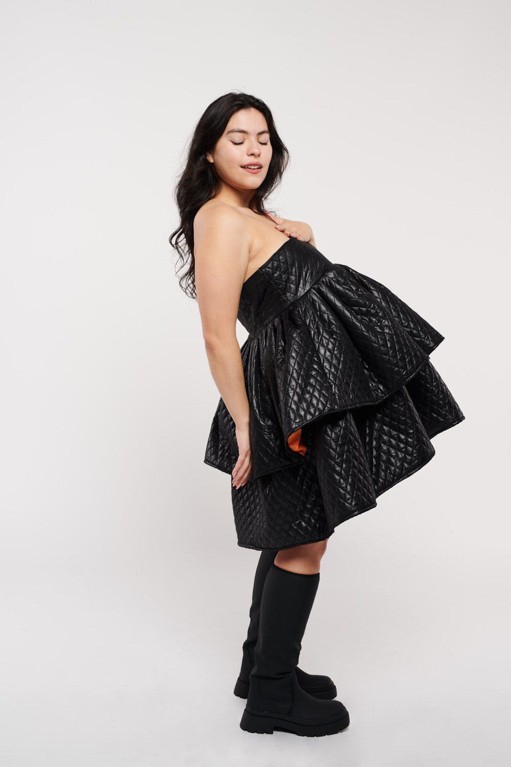 New York Dress Birthday Suit Black